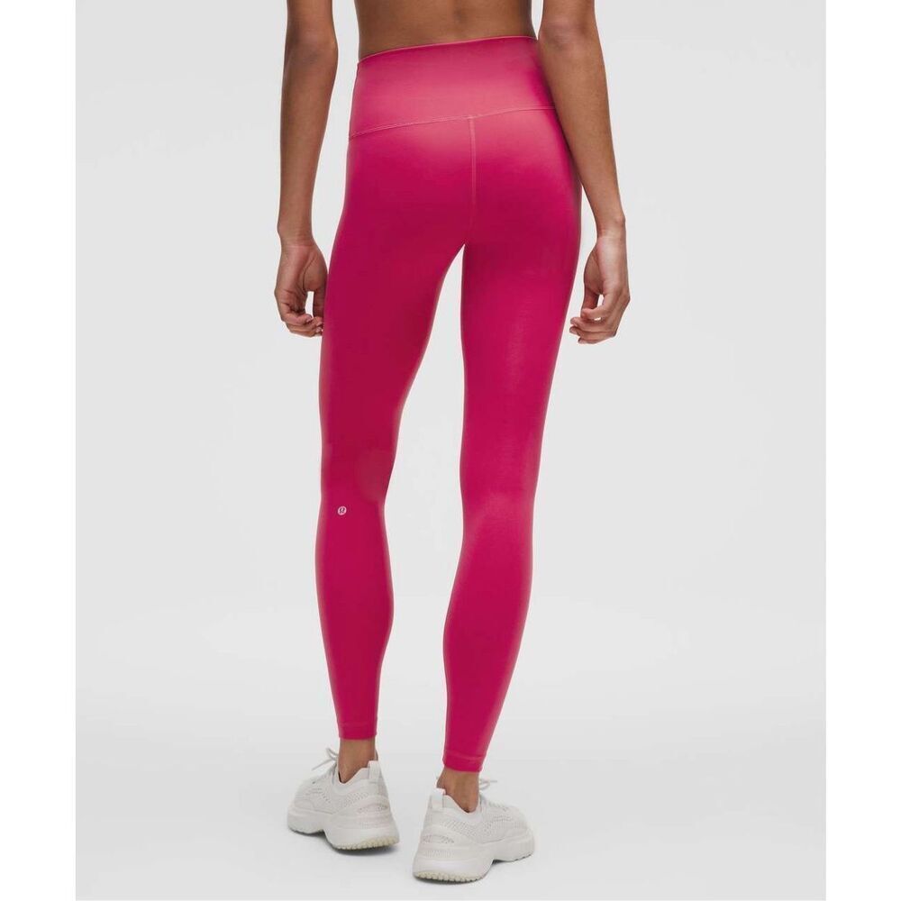 Lululemon Wunder‎ Train High-Rise Tight 28" in Raspberry Coulis
